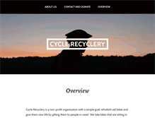 Tablet Screenshot of cyclerecyclery.com